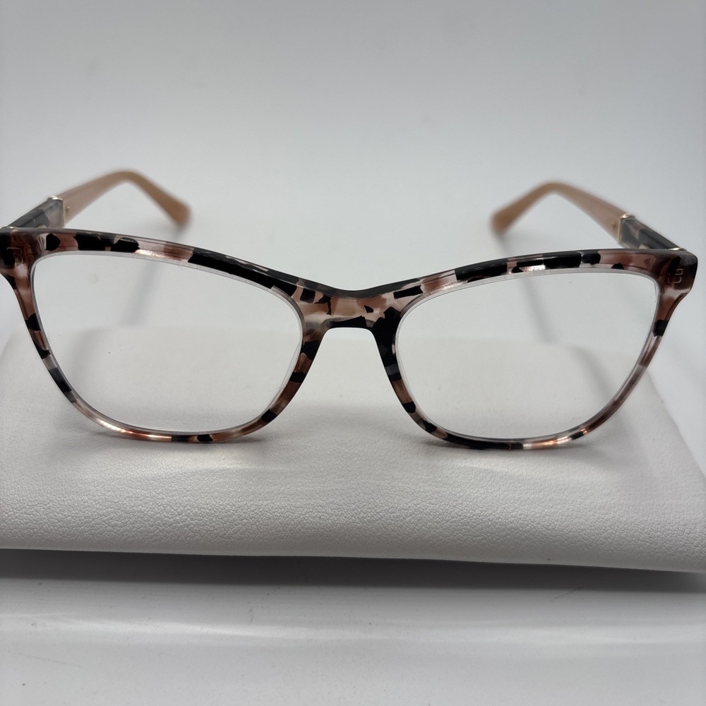 KAY UNGER K247 TORT PINK TORT/PEACH EYEGLASSES FRAME 54-17-140mm #C297
